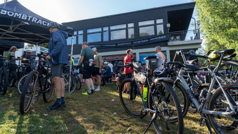Bootshaus Gravel Bonn vor dem Start