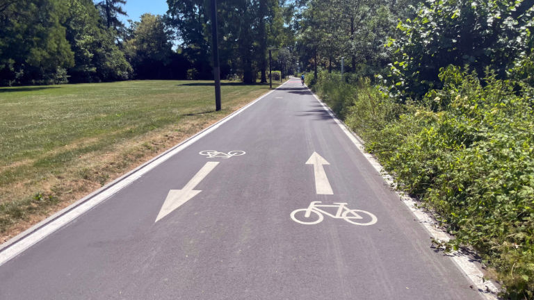 Rheinradweg zwischen Bonn-Oberkassel und Königswinter
